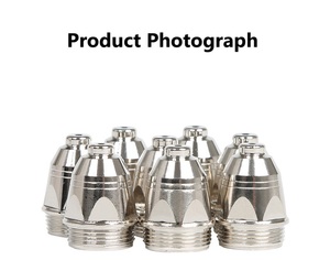 Pack d'électrodes et buses pour torche plasma modèle P80 220V, consommables de découpe en cuivre 500A, boîte OEM/ODM, fournitures de soudage et de brasage pour machines - Product Image 6
