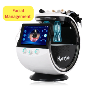 Hydra Bubble Skin Beauty <b>Machine</b> 7 in 1 <b>Ice</b> Blue Smart Facial Care Oxygen Jet Peel Firming Dermabrasion Skin Rejuvenation - Product Image 1
