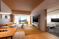 Cadre de lit industriel en bois au design moderne, compact et durable Solutions FF & E pour hôtels, auberges et appartements
