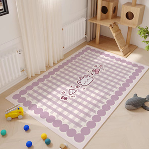 Pet <b>Mat</b> Rectangle PVC Anti Slip Washable For Living Room Balcony - Product Image 4