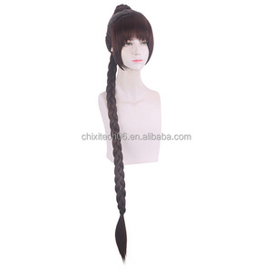 La Parrucca per Cosplay del Lord Saint <span class=keywords><strong>Da</strong></span> è Realistica e Raffigura un Personaggio Umano con Volpe e Servitore dal Libro 'La <span class=keywords><strong>Canzone</strong></span> del Palazzo delle Tesche' - Product Image 4