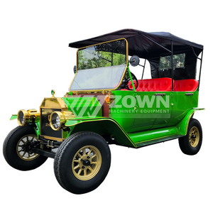 รถยนต์ไฟฟ้า ZOWN รุ่นวินเทจ 4 ล้อ สีขาว เปิดประทุน สำหรับใช้งานกลางแจ้ง - Product Image 6