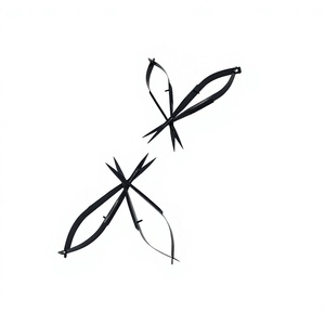 Nouvel arrivage : Ciseaux de beauté à ressort, à lame droite en acier inoxydable, pointe affûtée, couleur plasma noir - Product Image 4