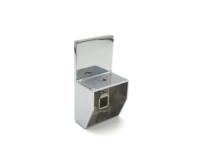 Prix d'usine – Accessoires de robinetterie modernes chromés polis de haute qualité avec poignée en zinc pour robinets de lavabo de salle de bain – Écologique et facile à installer