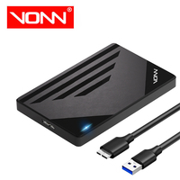 Box Esterno per Disco Rigido in Plastica ABS da 2,5 Pollici ad Alta Velocità USB 3.0 SATA per HDD SSD 5Gbps Portatile per Laptop PC