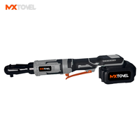 MXTOVEL 20V Clé à cliquet électrique sans fil professionnelle Outils de bricolage industriels avec batterie au lithium à impact vertical