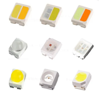 Puce LED SMD RVB 5054 pleine couleur 1,5W 3W haute puissance pour lampe d'aquarium