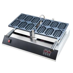 <span class=keywords><strong>Gaufrier</strong></span> antiadhésif commercial de crème glacée pour la gaufre de petite entreprise sur la machine de gaufre de <span class=keywords><strong>forme</strong></span> de peigne de miel de bâton - Product Image 1
