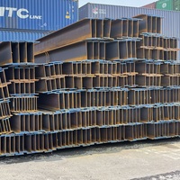 Fournisseur d'usine de poutres en acier de type H, tailles de poutres en H, poutres en I