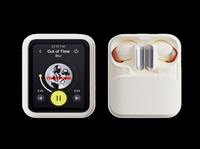 Écouteurs sans fil 6.0 semi intra-auriculaires avec réduction de bruit ENC, affichage numérique, commandes tactiles LED, étanchéité IPX5, faible latence, son Hi-Fi