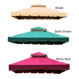 Tessuto impermeabile del tetto della tenda della pioggia del baldacchino della tenda da sole della lega di alluminio ad alta resistenza 250g tessuto impermeabile del poliestere del PVC - Product Image 2