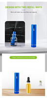Diffuseur d'huiles essentielles sans eau pour voiture, diffuseur d'arômes pour voiture, diffuseur de parfum pour la maison, nébuliseur d'arômes