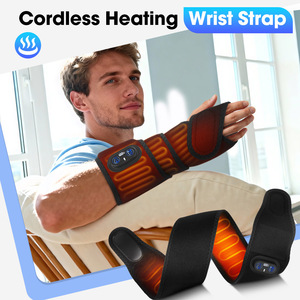 Wireless Heated Therapy Wrap 3-Level Temperature & <b>Timer</b> Adjustable 4000mAh Rechargeable for Wrist, Elbow & Knee Pain Relief - Product Image 4