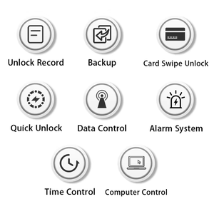 Bảo mật cao RFID thẻ khách sạn khóa cửa điện tử thẻ chìa khóa thông minh hệ thống khóa khách sạn bằng gỗ cửa thép không gỉ khách sạn khóa thông minh - Product Image 4