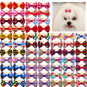 Groothandel Kleine Honden Bows Hair Grooming Puppy Accessoires Strik Leuke Hond Handgemaakte Pet Hair Clips - Product Image 4