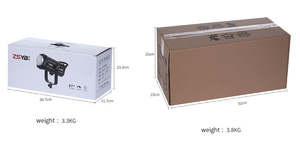 ไฟสตูดิโอ Y200S ZSYB LED COB แสงกลางวัน กำลังไฟ 200W ปรับความสว่างได้ 2700K-6500K วัสดุพลาสติก พกพาสะดวก ปรับสีได้ - Product Image 6