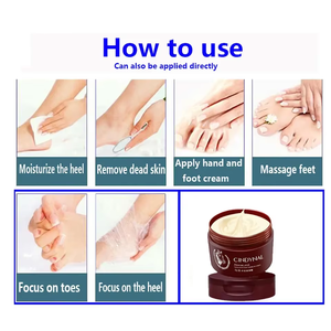 Vente Directe d'Usine Crème Hydratante Anti-Sécheresse à l'Huile de Cheval pour les Pieds, Exfoliante, Soin pour les Mains et les Pieds, Élimination des Peaux Mortes - Product Image 5