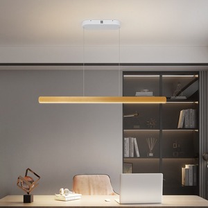 31 43 pollici I letter lungo lampadario dorato per ristorante cucina di illuminazione di gesto sensore di oscuramento luce domestica - Product Image 1