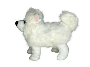 Jouet en peluche Samoyed réaliste assis personnalisé CE CPC Factory OEM ODM, jouets en peluche pour chiens - Product Image 6