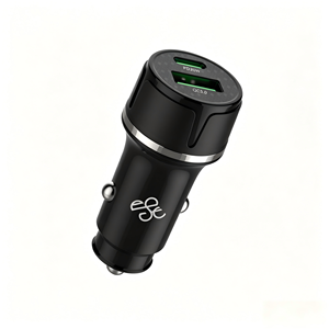 Cargador de Coche Portátil con Certificación CE, 12V-24V PD20W QC3.0, Adaptador de Carga de Coche de Doble Puerto <span class=keywords><strong>para</strong></span> iPhone, Samsung, <span class=keywords><strong>OPPO</strong></span>, VIVO - Product Image 4