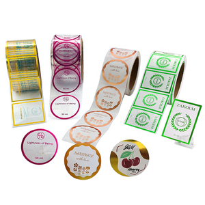 Etiquetas Autoadhesivas Personalizadas para Viales, Rollo Cuadrado, Impresión en Vinilo para Baño y Cosméticos, Etiqueta de Embalaje Impermeable - Product Image 6