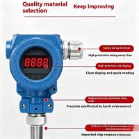 Huadianauto DY-800XS Pressure Detector Sensor Transmitter Transducer Autonics Compatible Stainless Steel IP67 Rated 0.5% 4-20mA