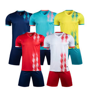 Kits de fútbol con estampado por sublimación, camiseta de fútbol para niños, ropa personalizada para hombre, conjunto de uniformes de fútbol - Product Image 1