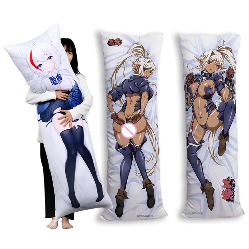 factory price high quality japanese sexy nude girl dakimakura nude tricot dakimakura for daily use