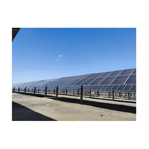 Nuevo proveedor de grandes proyectos de tendencia superior Rastreador solar horizontal de un solo eje