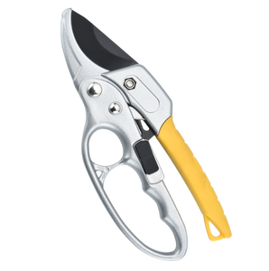 Sécateur de jardin <span class=keywords><strong>télescopique</strong></span> sans fil à lames croisées, en métal, avec poignée en caoutchouc, <span class=keywords><strong>professionnel</strong></span>, pour branches épaisses et fruits, à économie d'effort - Product Image 5