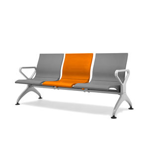 Modern Design Plastic Waiting Chair 1 2 3 Seat Options for Airport Hospital Office <b>Theater</b> Auditorium Durable - Product Image 4