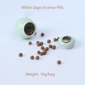 I001 Offre Spéciale en vrac californie Blanc sage <span class=keywords><strong>feuilles</strong></span> écrasées incensepills cône encens Fil encens - Product Image 5