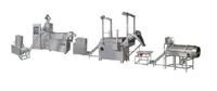 Ligne de production automatique de fritures à économie d'énergie HIMAX, machine à fabriquer des snacks frits