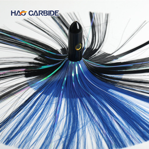 Leurre de pêche à la traîne Bullet Head Ilander avec jupes en nylon pour la pêche au gros gibier et aux poulpes - Product Image 3