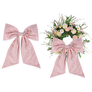 Décorations <span class=keywords><strong>de</strong></span> <span class=keywords><strong>porte</strong></span> à nœud en lin <span class=keywords><strong>de</strong></span> <span class=keywords><strong>Noël</strong></span> personnalisées et décorations d'affichage <span class=keywords><strong>de</strong></span> fenêtre <span class=keywords><strong>de</strong></span> vacances - Product Image 6