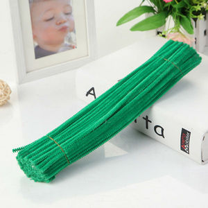 100 pièces de bâtonnets de chenille Limpia Pipas, fournitures artisanales duveteuses, nettoyeurs de tuyaux moelleux, jouets éducatifs de Craftpastel - Product Image 2