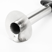 Fabrieksgroothandel Handmatige RVS Kersenontpitter, Heavy Duty Snijder, Spiral Fruit Schiller, Gemakkelijk Reinigbaar, Handwasbaar Gereedschap