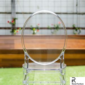 เก้าอี้พลาสติกใสทรงกลมแบบถอดประกอบได้สำหรับงานแต่งงาน งานจัดเลี้ยง และงานอีเว้นท์ - Product Image 4