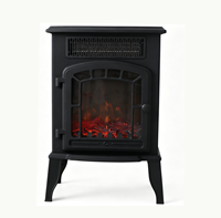 Cheminée électrique de style européen 1000W 2000W avec effet de flamme LED pour la maison et l'hôtel
