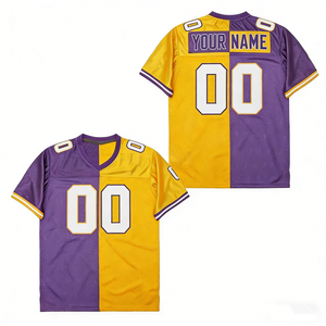 कस्टम अमेरिकी फुटबॉल जर्सी को विभाजित कढ़ाई उच्च गुणवत्ता वाले चिकागो सैन फ्रेंसिस्को सिनसिनाटी शर्ट - Product Image 5