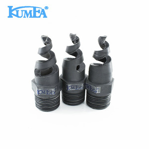 KUMEA MSP 1/2 אינץ' PP זרבובית ספירלה מלאה קונוס זרנוקי ריסוס סליל קירור תרסיס מגדל