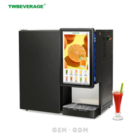 Sistema de Venta Inteligente IoT con Pantalla Táctil LED Grande de 21.5 Pulgadas, Máquina de Refrigeración Integrada, Dispensador de Bebidas, Dispensador de Jugos para Tiendas