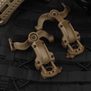 Adaptateur de rail latéral pour casque tactique Sinairsoft, adaptateur de rail pour casque, compatible avec les casques - Product Image 3