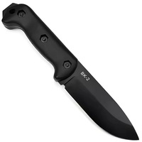 Couteau de survie tactique D2 en acier BK-2 allemand 1.1905 lame fixe avec gaine ABS pour la chasse dans la jungle et le bushcraft OEM personnalisable