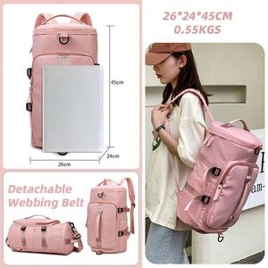 Sac à dos de sport et de voyage étanche 12 couleurs avec compartiment à chaussures pour camping, gym et nuit - Product Image 2