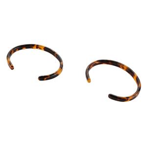 Di vendita calda regolabile aperto <span class=keywords><strong>c</strong></span> <span class=keywords><strong>a</strong></span> forma di guscio di tartaruga ragazze acetato fatto <span class=keywords><strong>a</strong></span> mano braccialetto delle donne di stile elegante lucido del braccialetto del braccialetto - Product Image 1