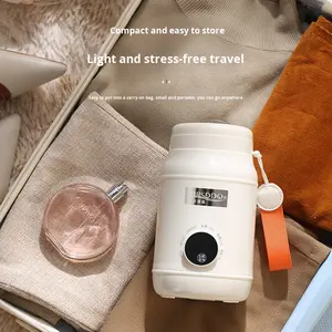 Bouilloire électrique portable en acier inoxydable 304 de 550 ml pour faire bouillir l'eau, <span class=keywords><strong>chauffe</strong></span>-eau, tasse à thé intelligente, thermos avec contrôle de la température - Product Image 3