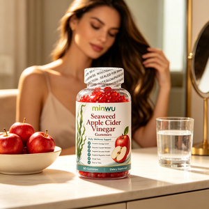 Gomitas Antioxidantes <span class=keywords><strong>de</strong></span> Algas Marinas y Vinagre <span class=keywords><strong>de</strong></span> Sidra <span class=keywords><strong>de</strong></span> Manzana para Cabello, Piel y Uñas, para el Crecimiento, Pérdida <span class=keywords><strong>de</strong></span> Peso, Desintoxicación y Apoyo Inmunológico para Mujeres - Product Image 1