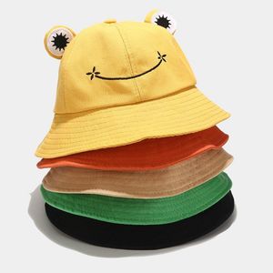Frog Bucket <b>Hat</b> <b>for</b> <b>Women</b> <b>Summer</b> Plain Panama Outdoor Hiking Beach Fishing Sunscreen Woman Bob Caps - Product Image 3