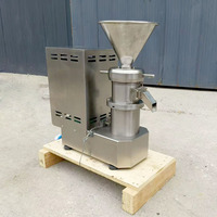 Industriële Verticale Split Colloid Molen Nieuwe Staat Notenboter Maken Machine Amandel Pinda Versnelling Snack Verwerking